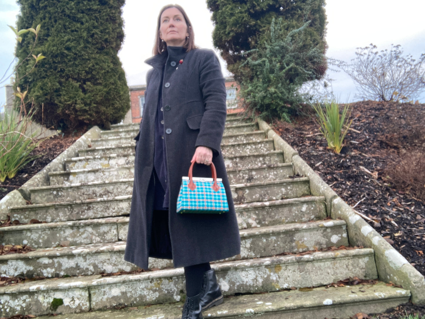 Teal and Rust Esme