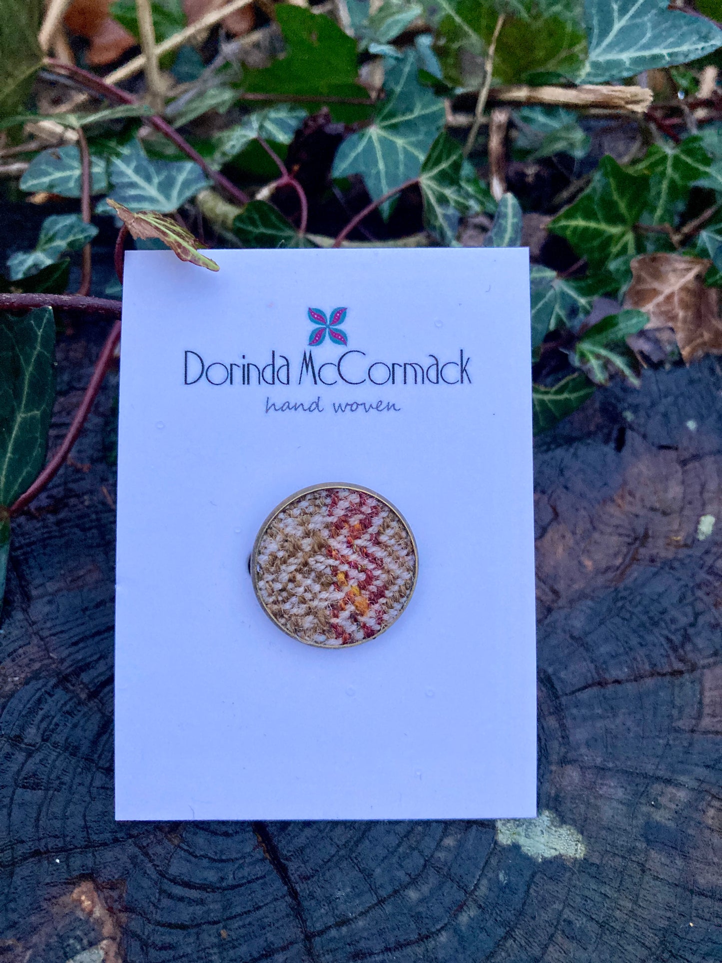 Brass Brooch