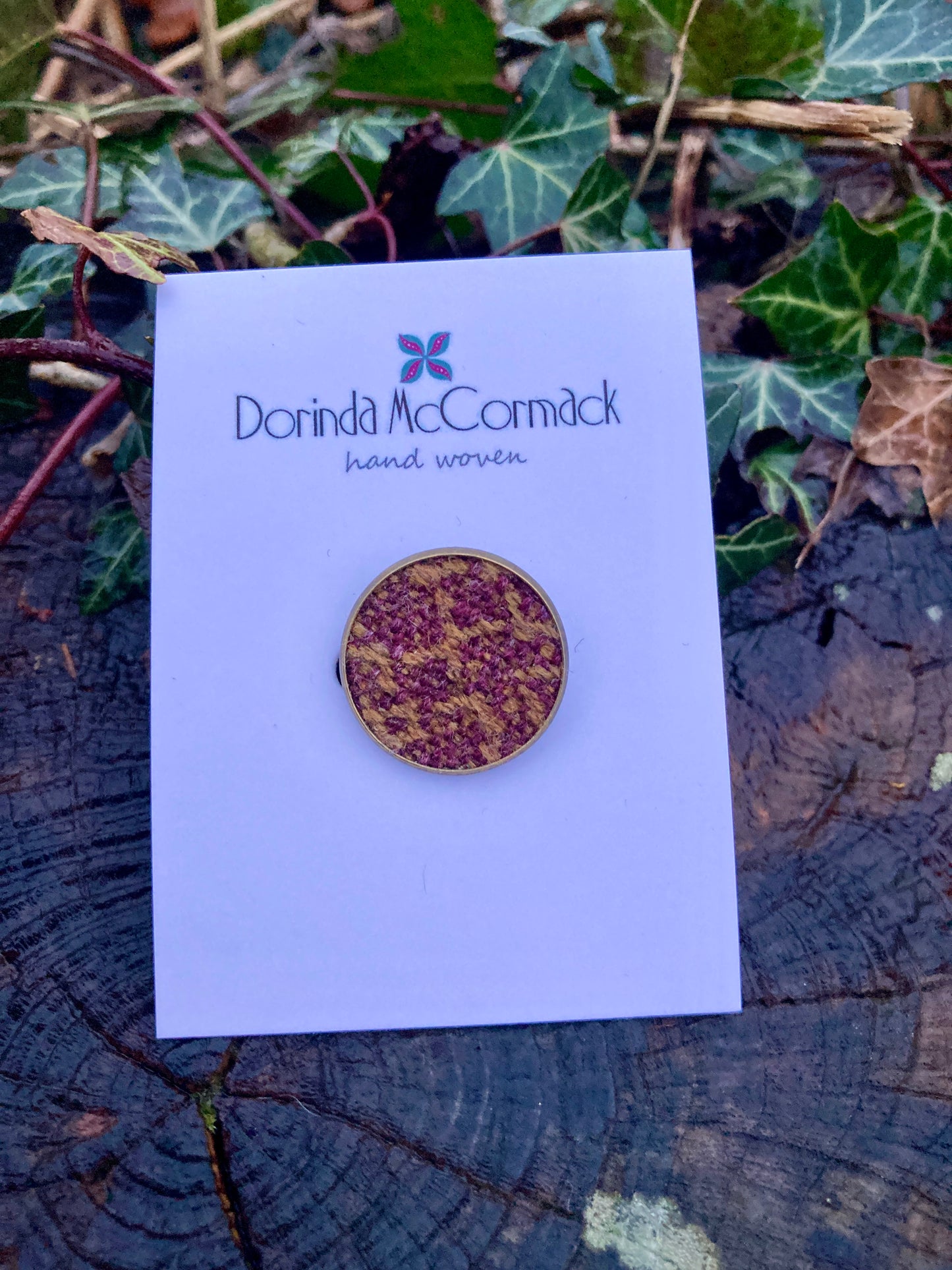 Brass Brooch