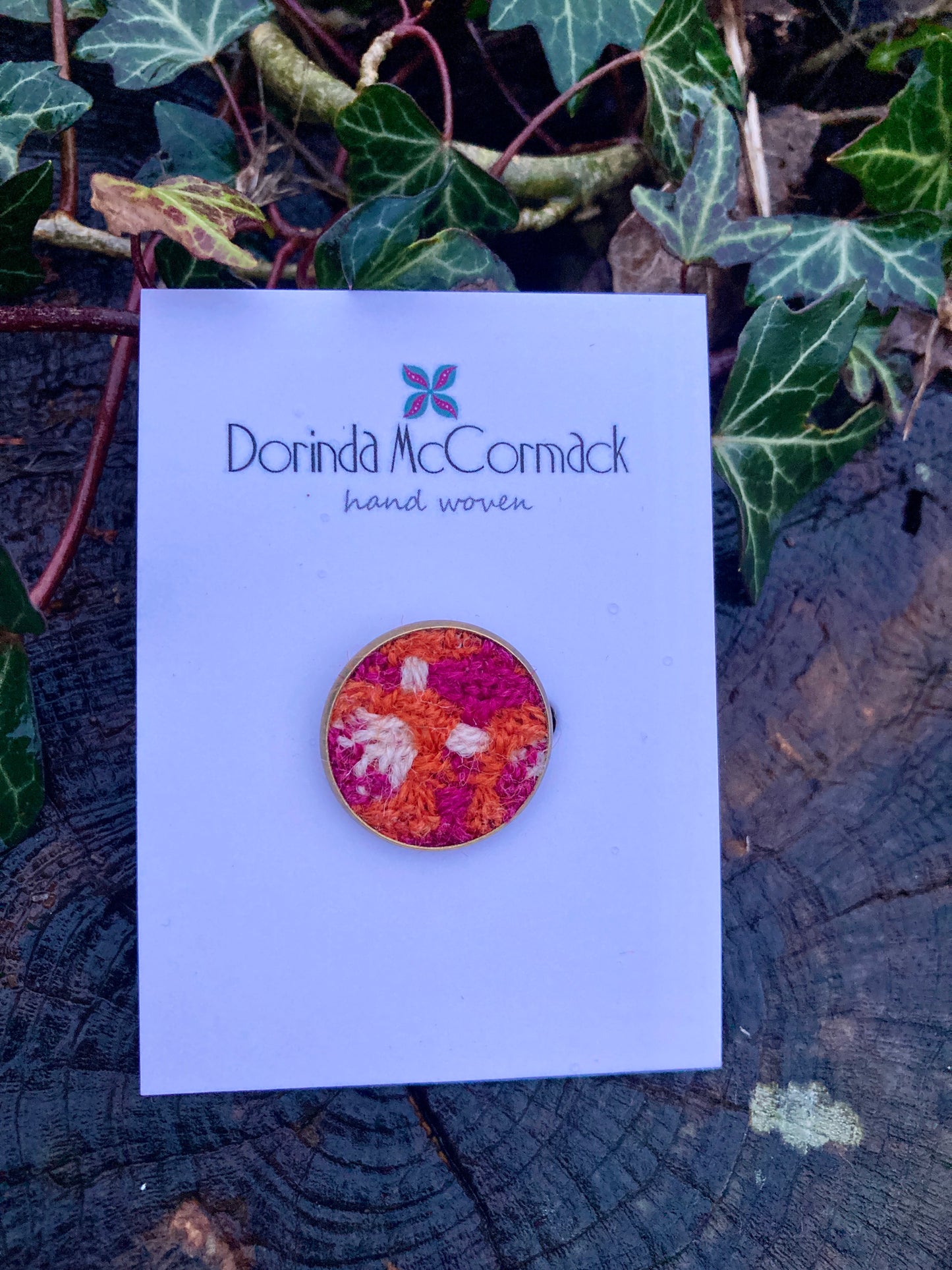 Brass Brooch