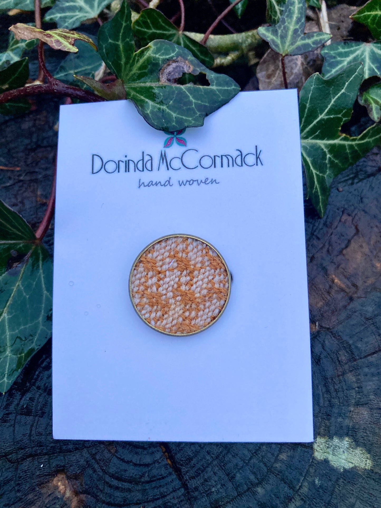 Brass Brooch