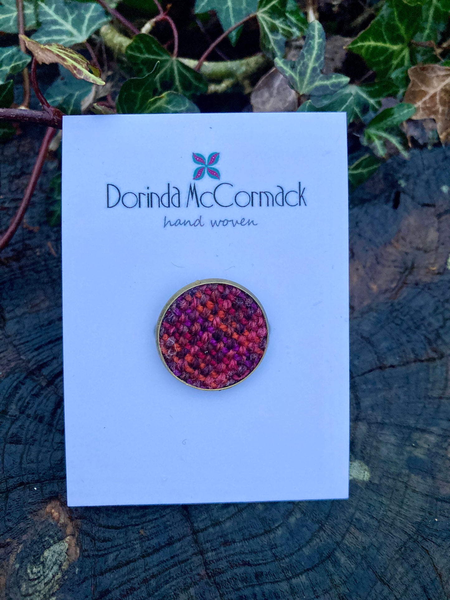 Brass Brooch
