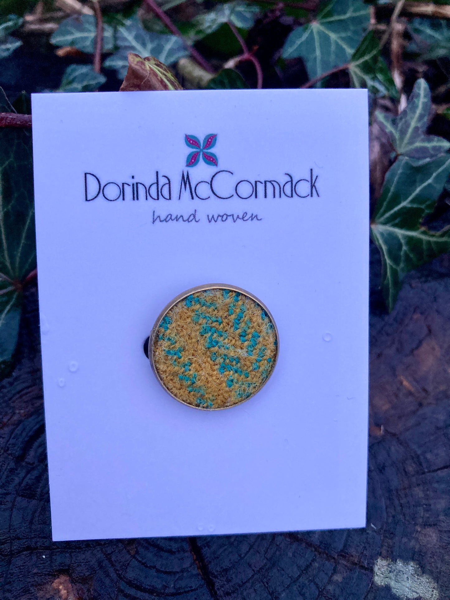 Brass Brooch