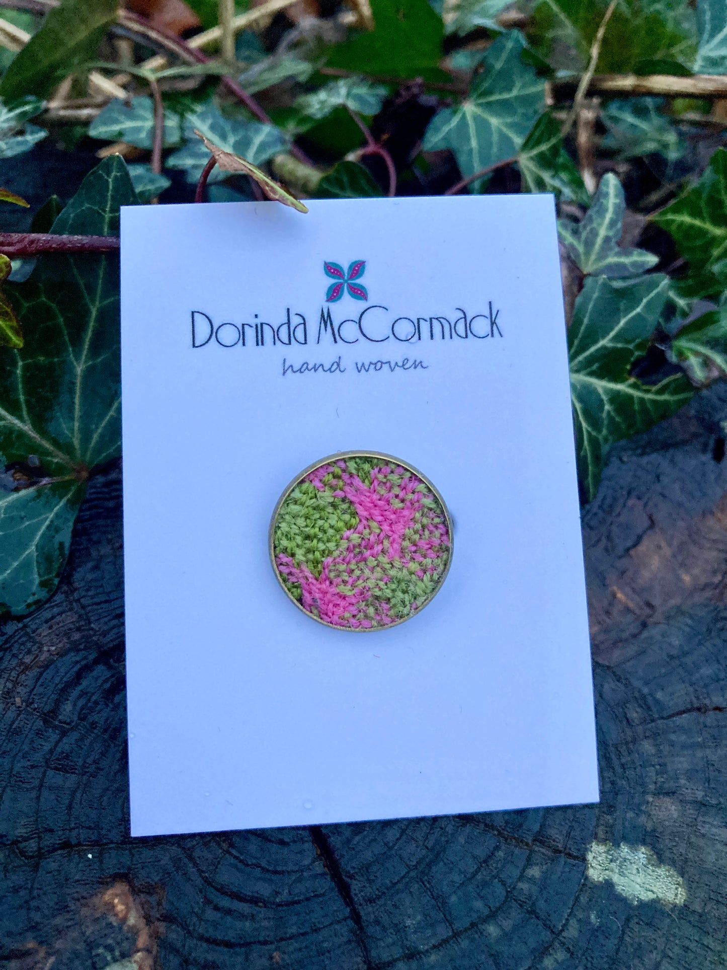 Brass Brooch
