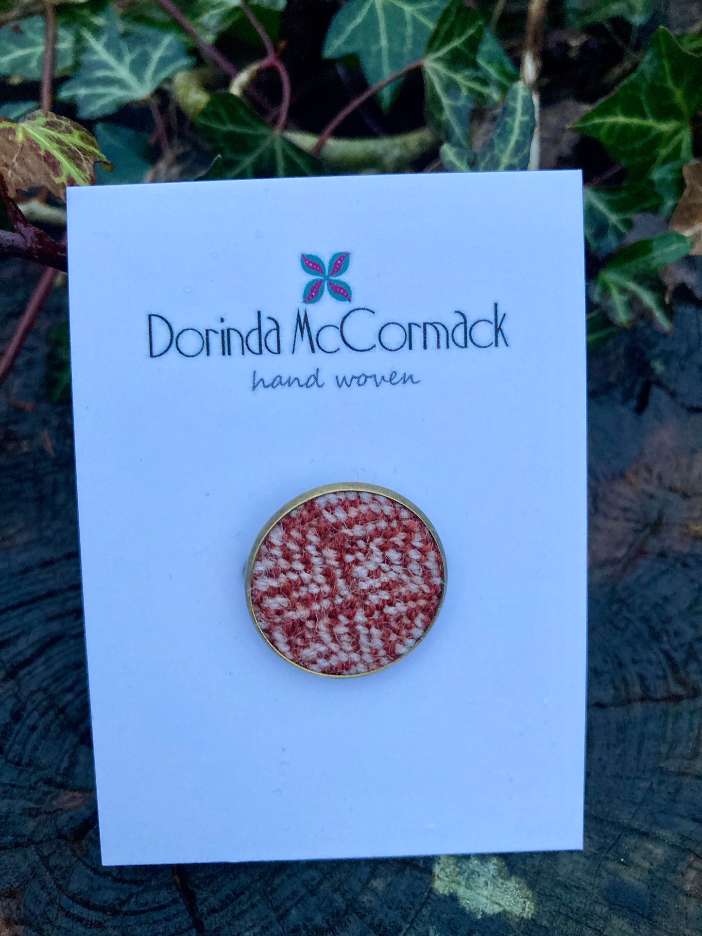 Brass Brooch