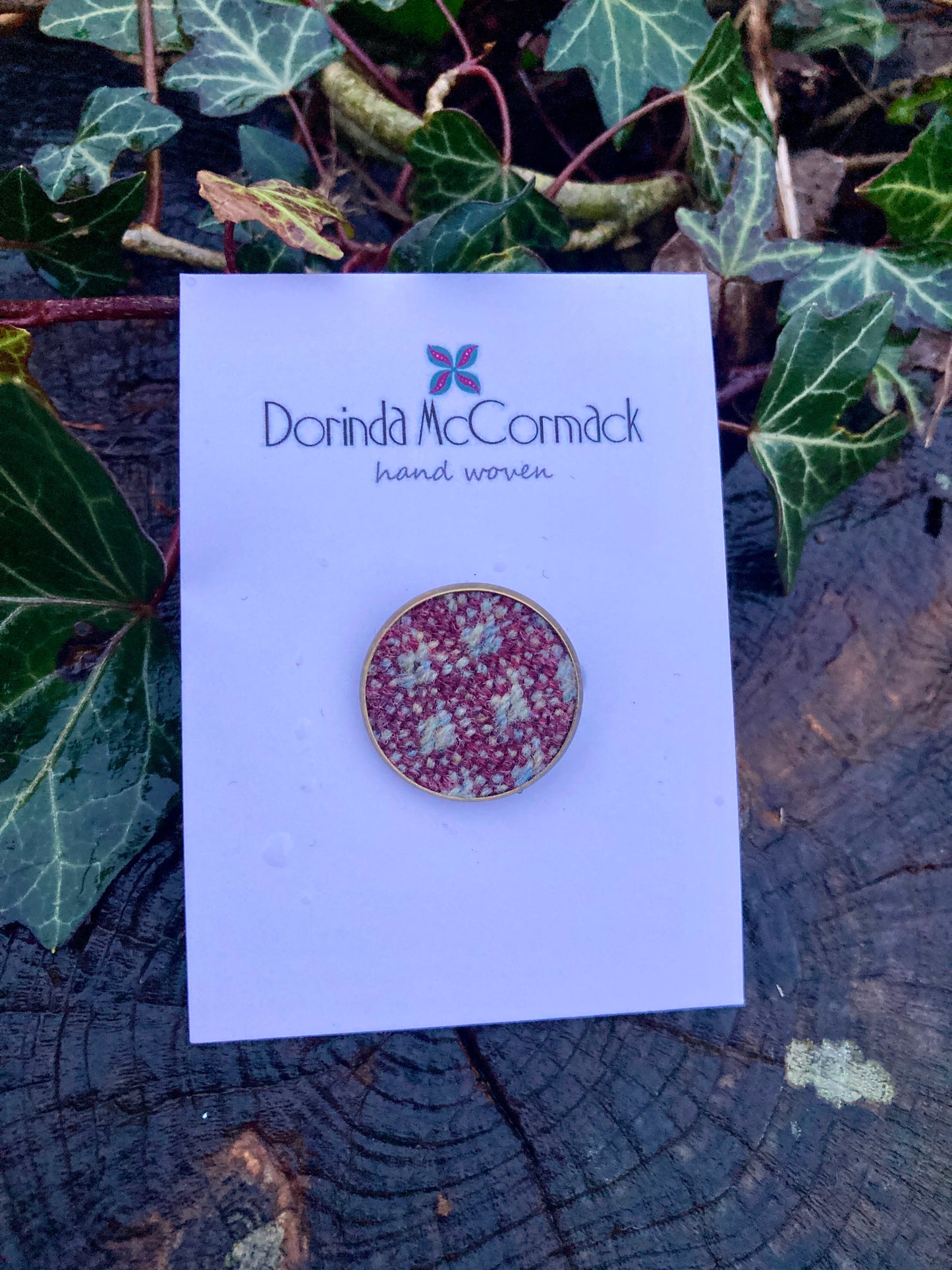 Brass Brooch