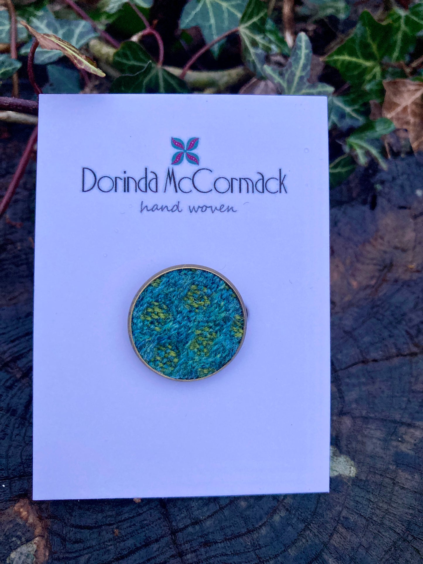 Brass Brooch