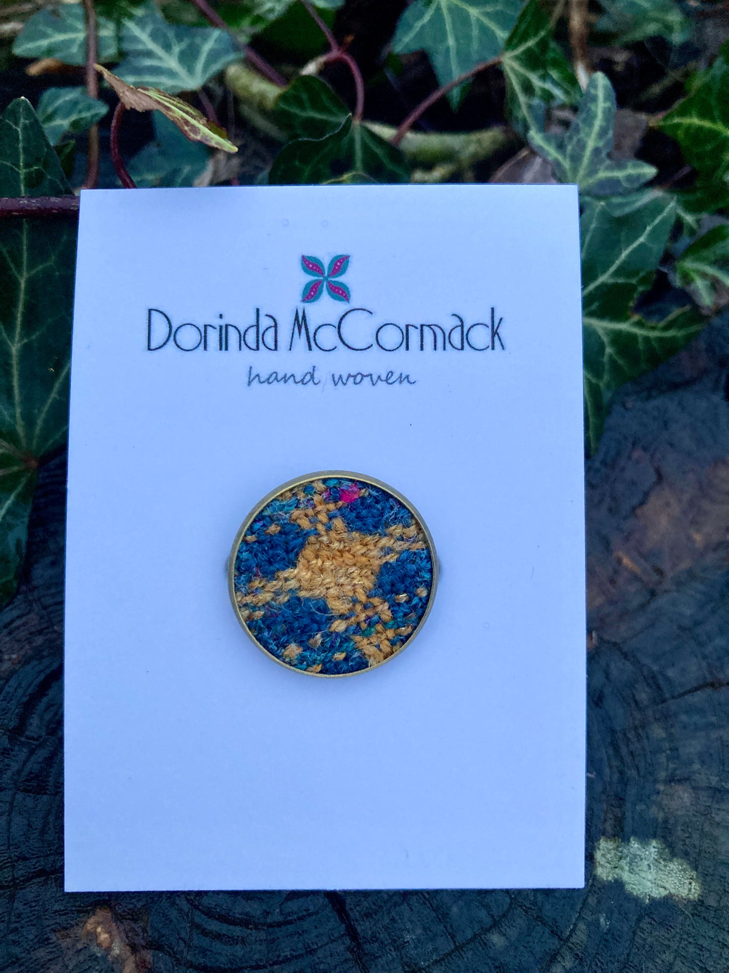 Brass Brooch