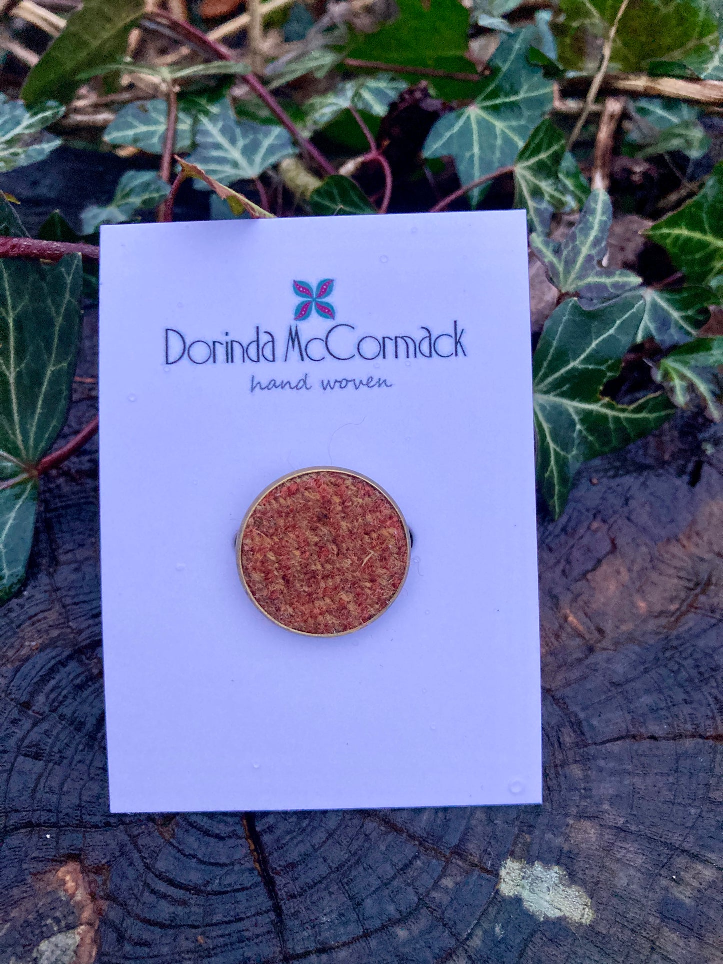 Brass Brooch