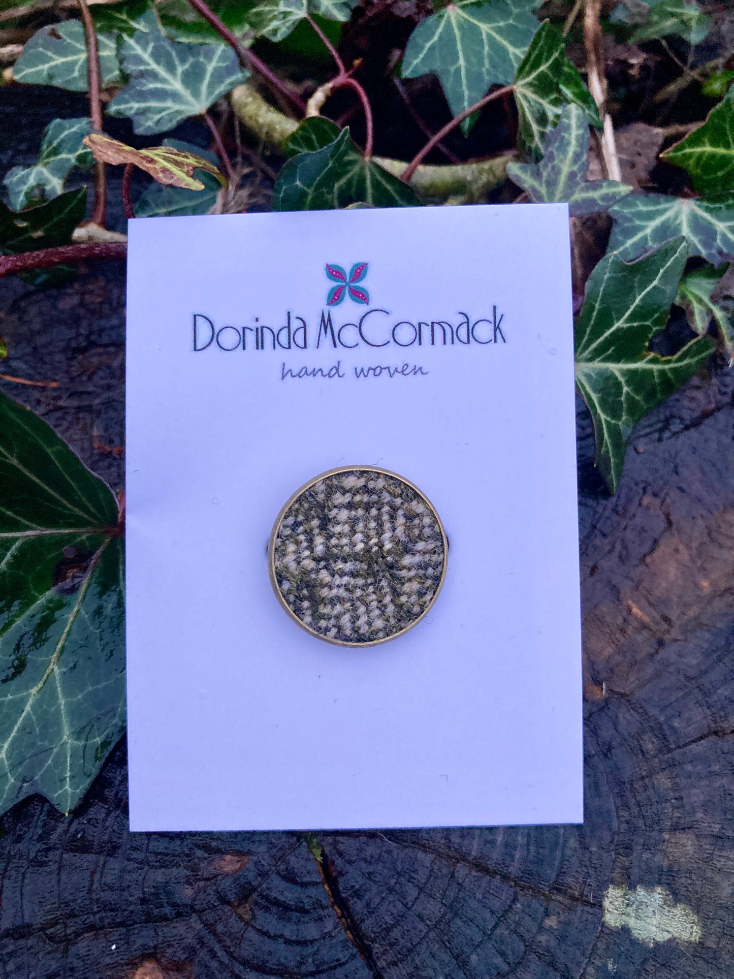 Brass Brooch