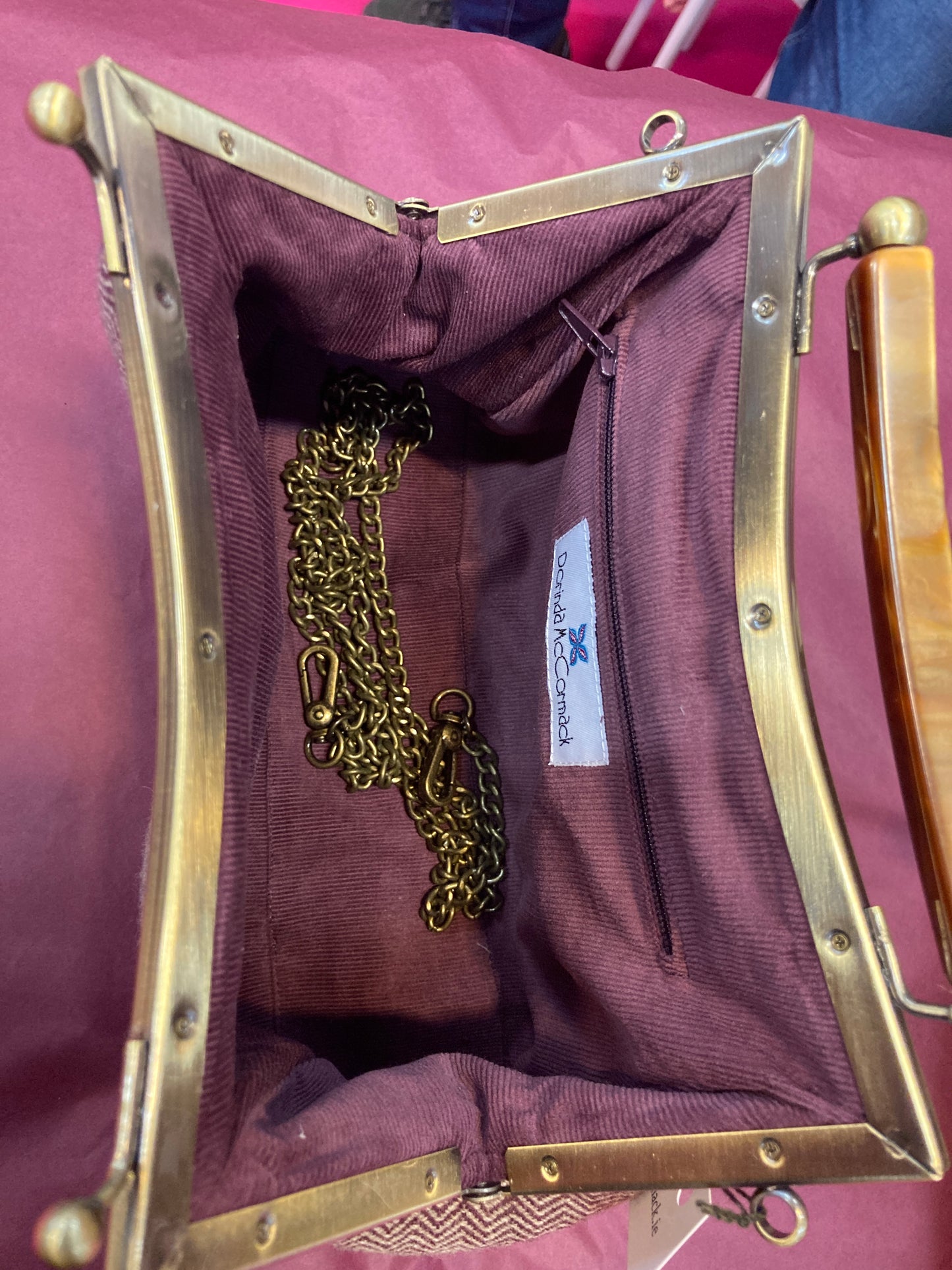 Tortoiseshell swing handle Eilish bag