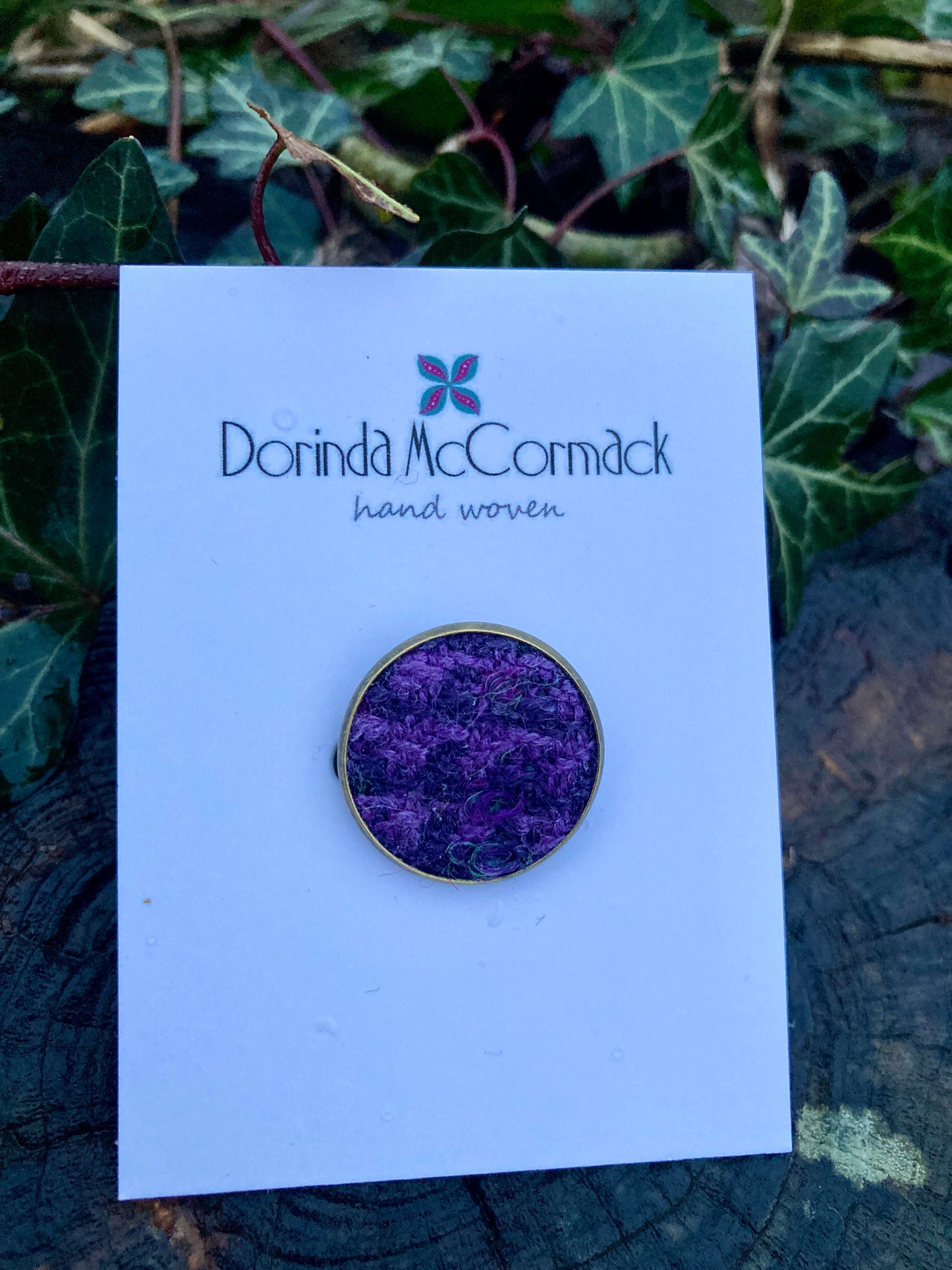Brass Brooch