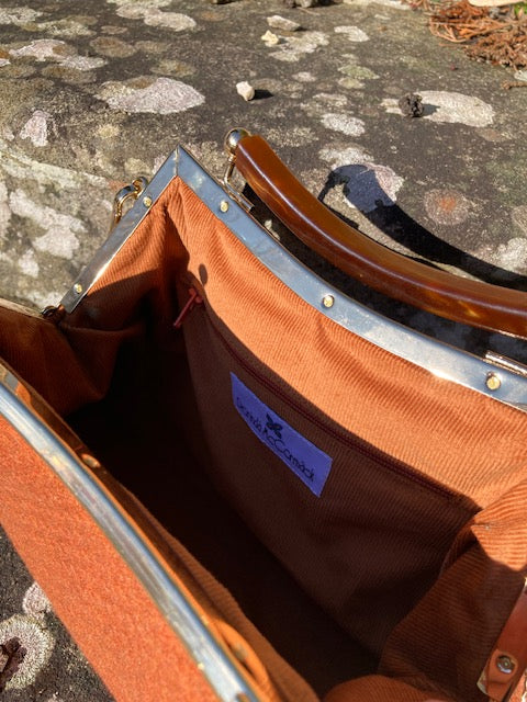 Tortoiseshell swing handle Eilish bag