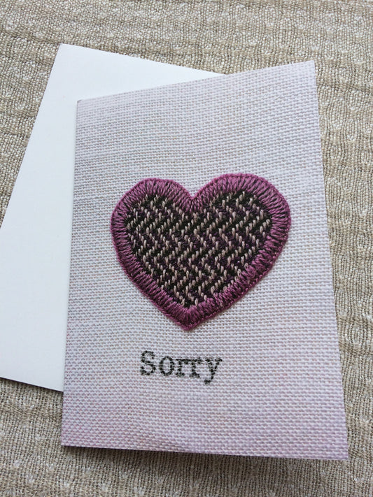 'Sorry' Greetings Cards