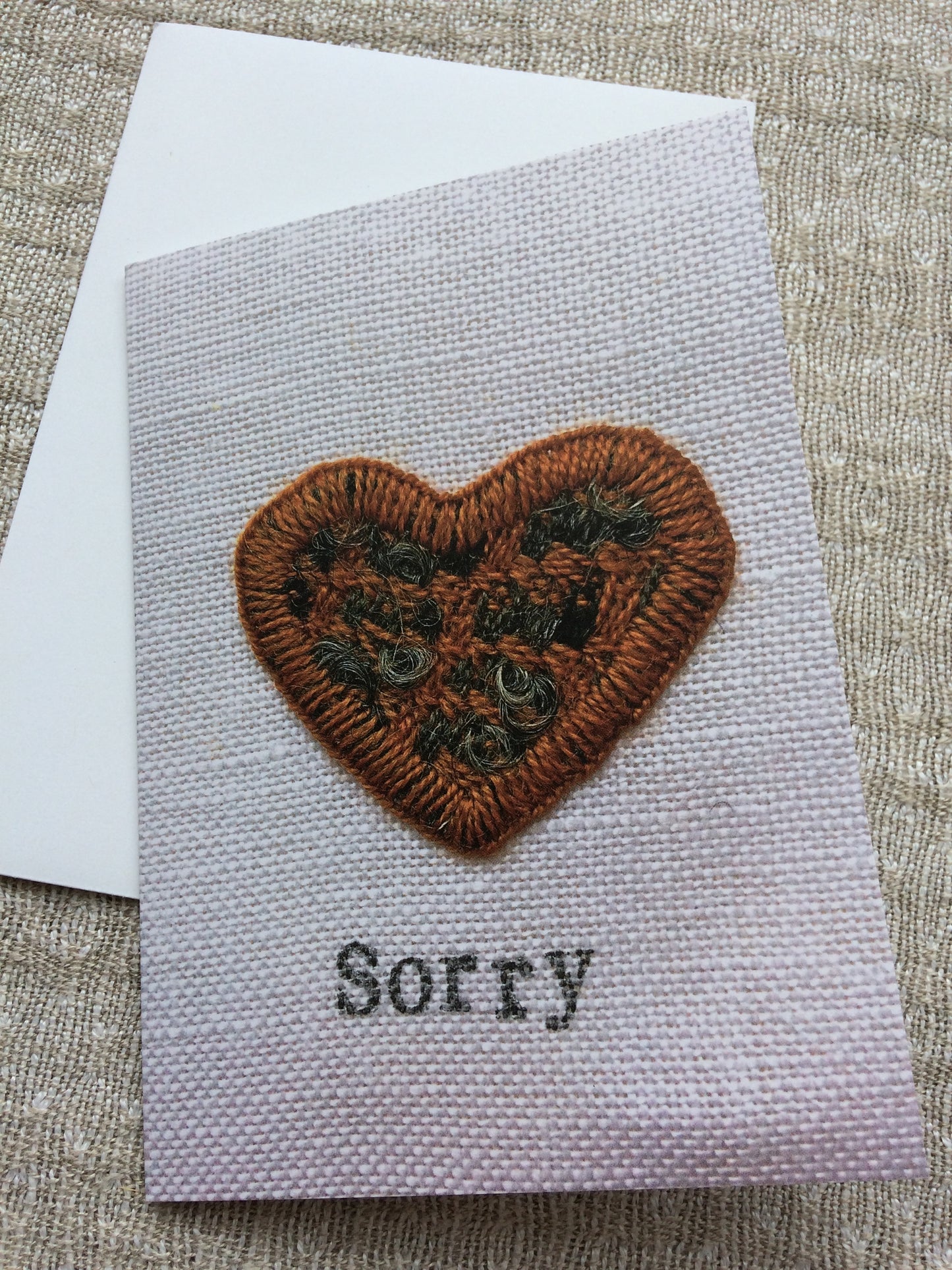 'Sorry' Greetings Cards